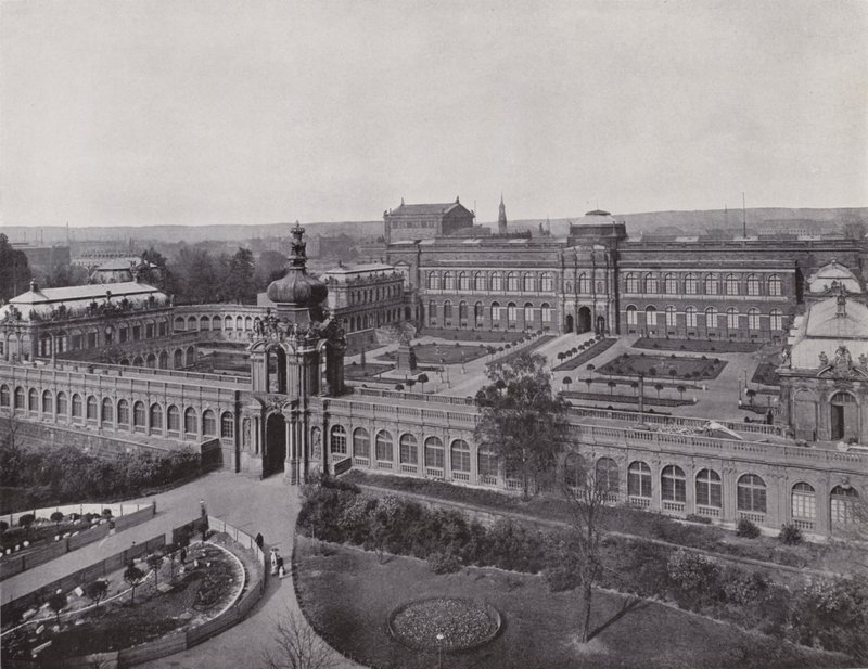 Zwinger, vue d