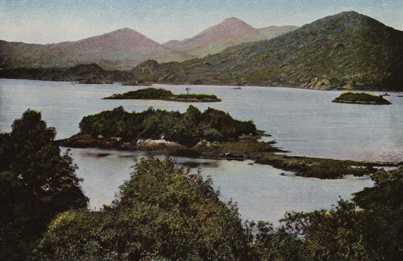 Südirland: Zuckerhut-Berg, Glengarriff, County Cork (Farbfoto) von Photographer Irish