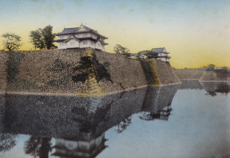 Japon, c.1912 : Le château d