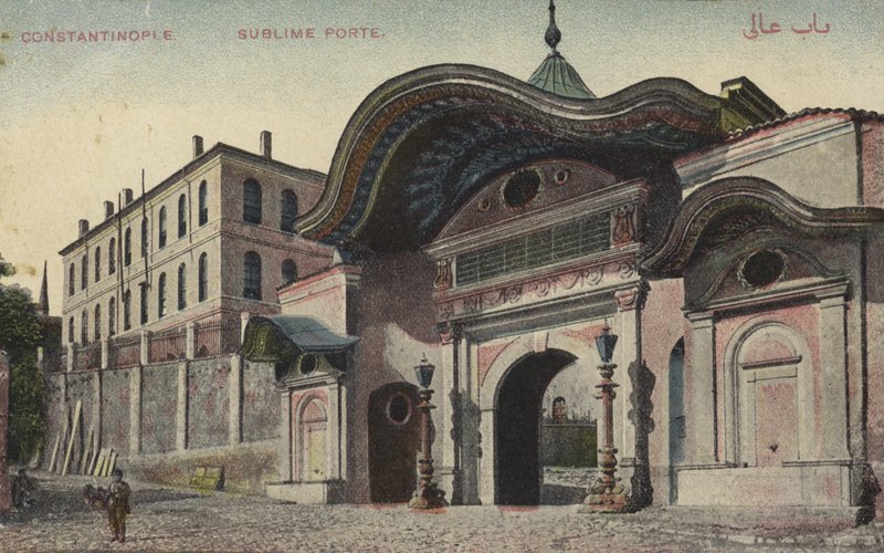 Sublime Porte, Constantinople - Photographer Turkish