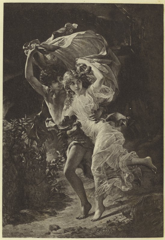 La Tempête par Pierre Auguste Cot - Pierre Auguste Cot