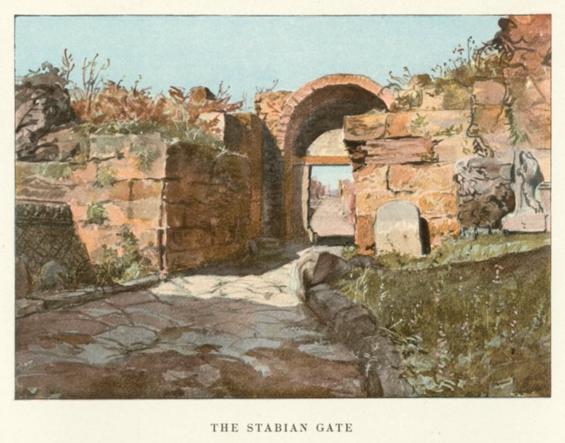 La porte Stabienne - Pierre Gusman
