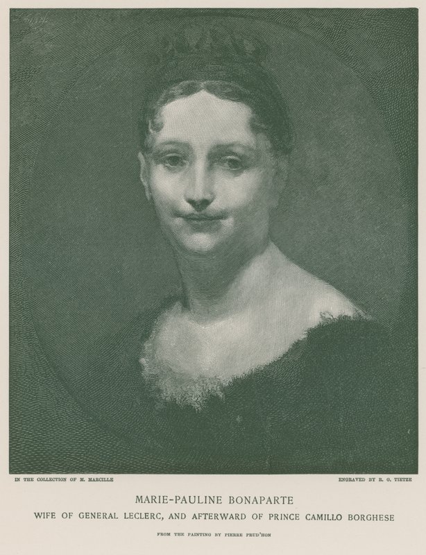 Marie-Pauline Bonaparte - Pierre Paul Prudhon