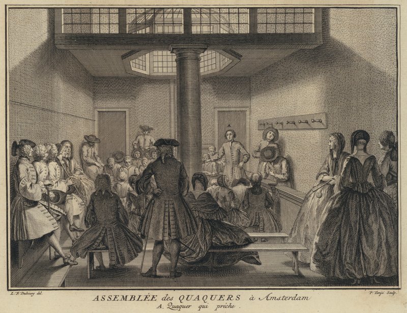 Homme prêchant lors d