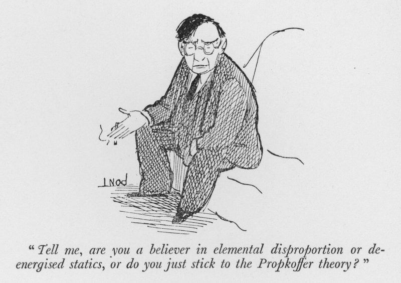 Dites-moi, êtes-vous un croyant en la disproportion élémentaire ou en les statiques désénergisées, ou vous en tenez-vous simplement à la théorie de Propkoffer ? - Pont