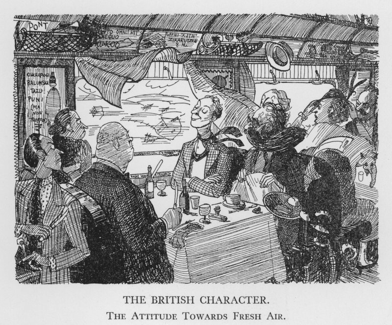 Le caractère britannique, Attitude envers l