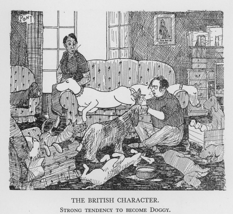 Le caractère britannique, forte tendance à devenir canin - Pont