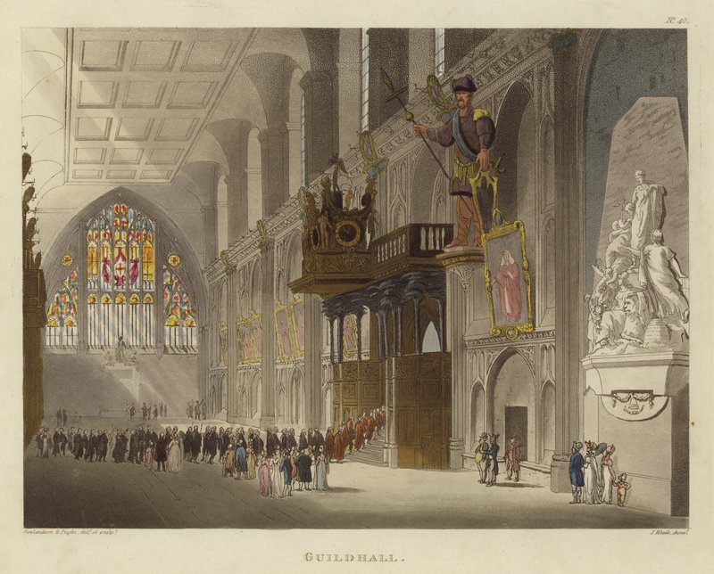 Guildhall - Pugin and Rowlandson