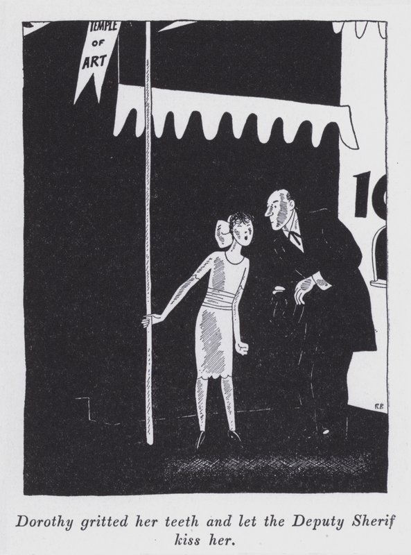 Illustration pour "But Gentlemen Marry Brunettes" par Anita Loos - Ralph Barton