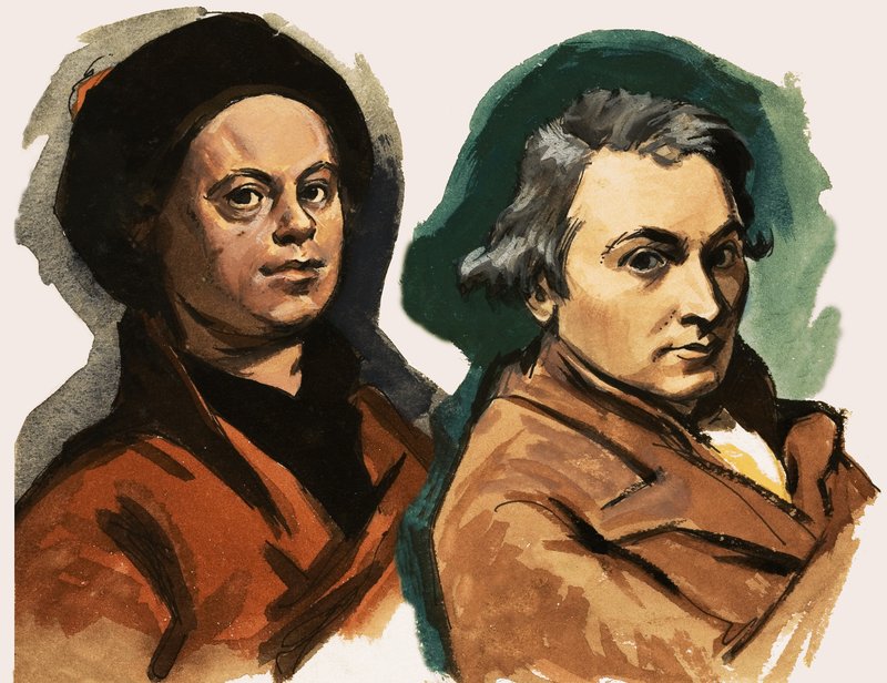 William Hogarth et George Romney - Ralph Bruce