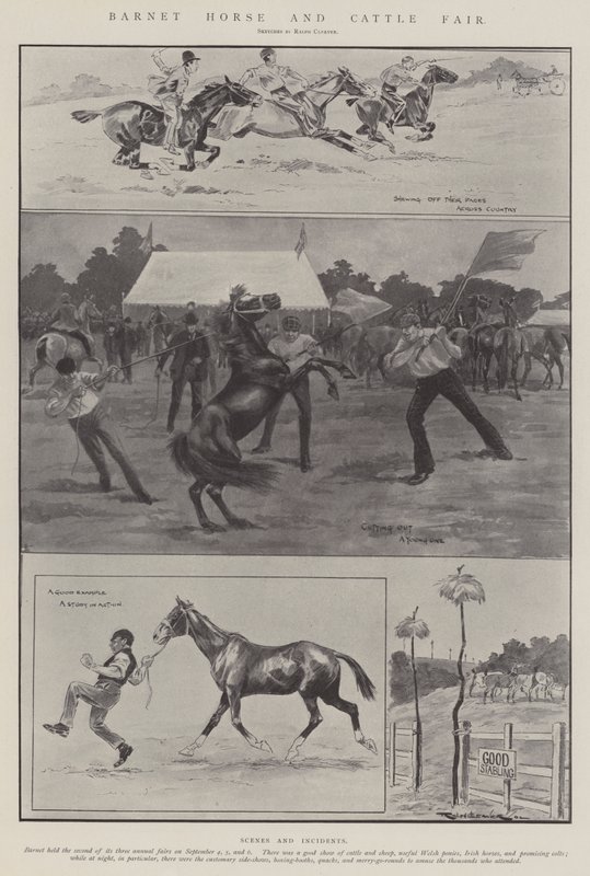 Foire aux chevaux et au bétail de Barnet - Ralph Cleaver
