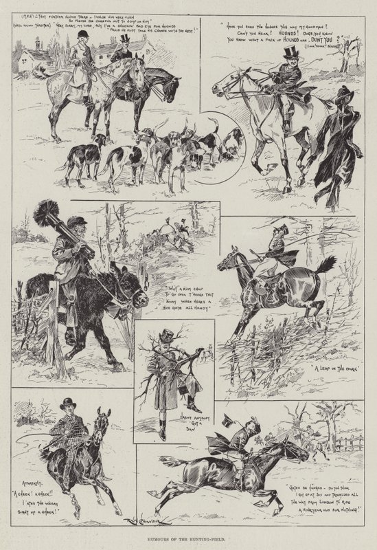 Humours du champ de chasse - Ralph Cleaver