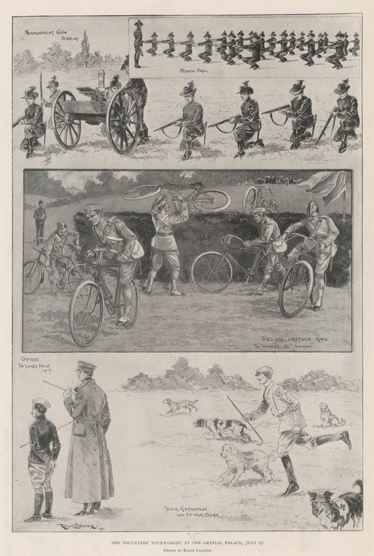 Le tournoi des volontaires au Crystal Palace, 27 juillet - Ralph Cleaver