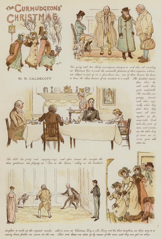 Le Noël des grincheux - Randolph Caldecott