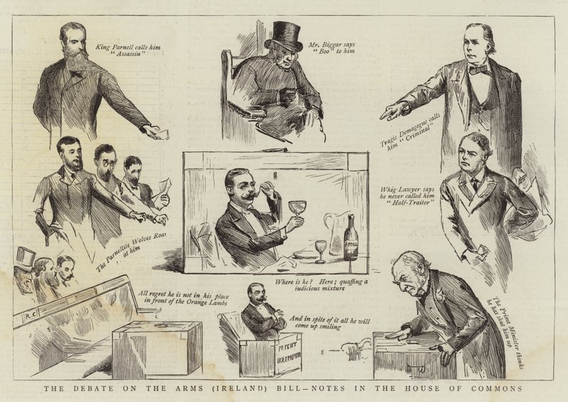 Le débat sur le projet de loi sur les armes (Irlande), notes à la Chambre des communes - Randolph Caldecott