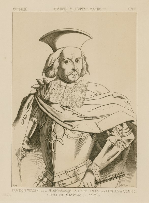 Francesco Morosini, dit Peloponnesiaco, Capitaine Général des Flottes de Venise - Raphael Jacquemin