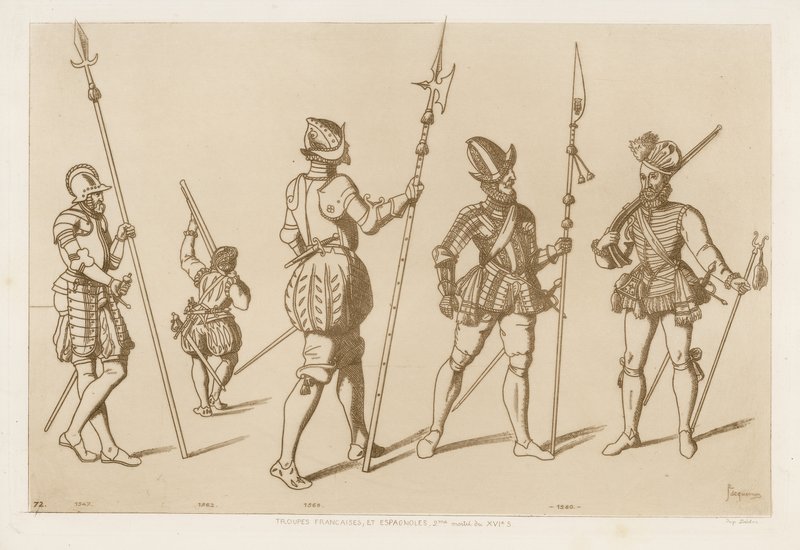 Troupes françaises et espagnoles de la seconde moitié du XVIe siècle - Raphael Jacquemin