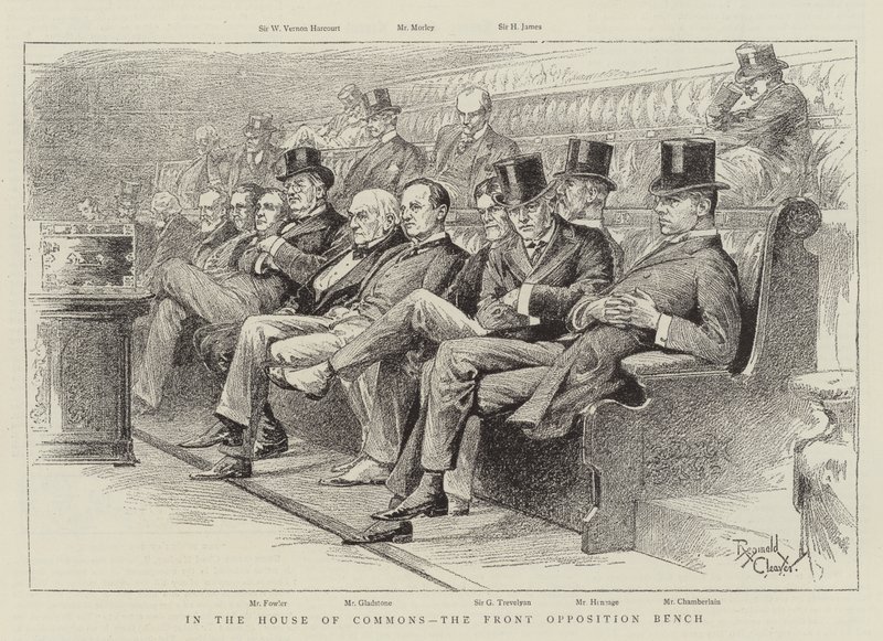 À la Chambre des communes, le banc de l