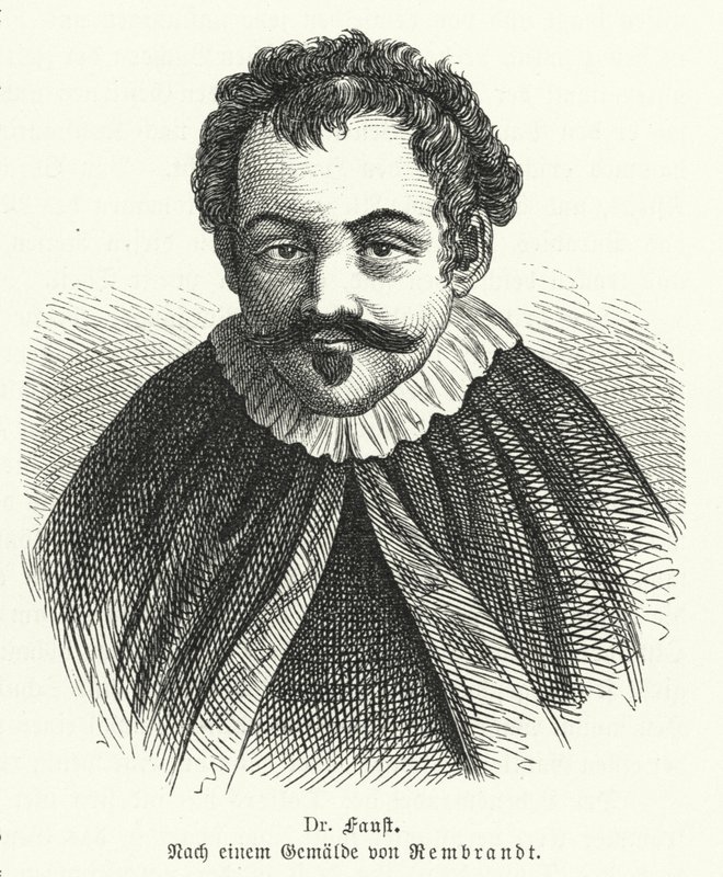 Docteur Faust - Rembrandt van Rijn