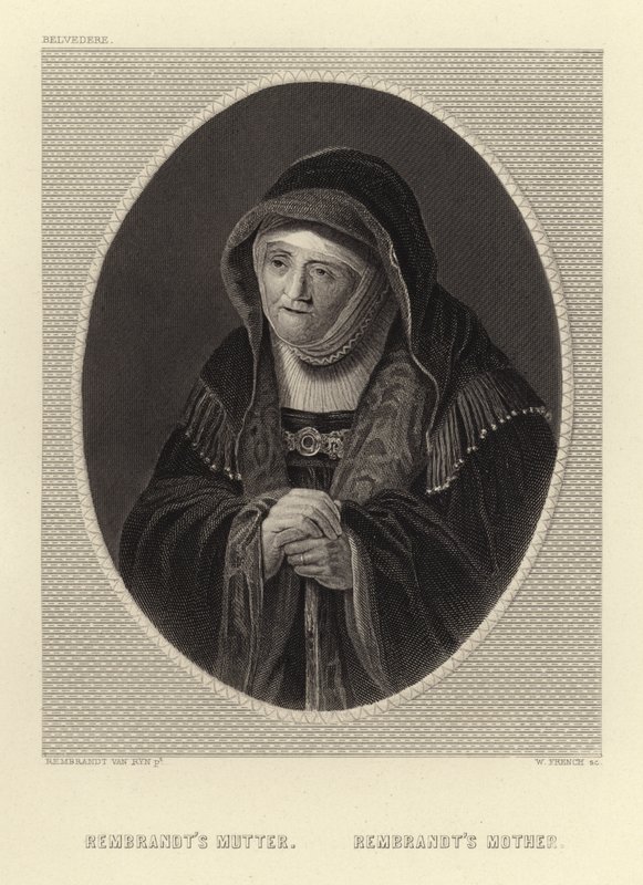 La Mère de Rembrandt - Rembrandt van Rijn