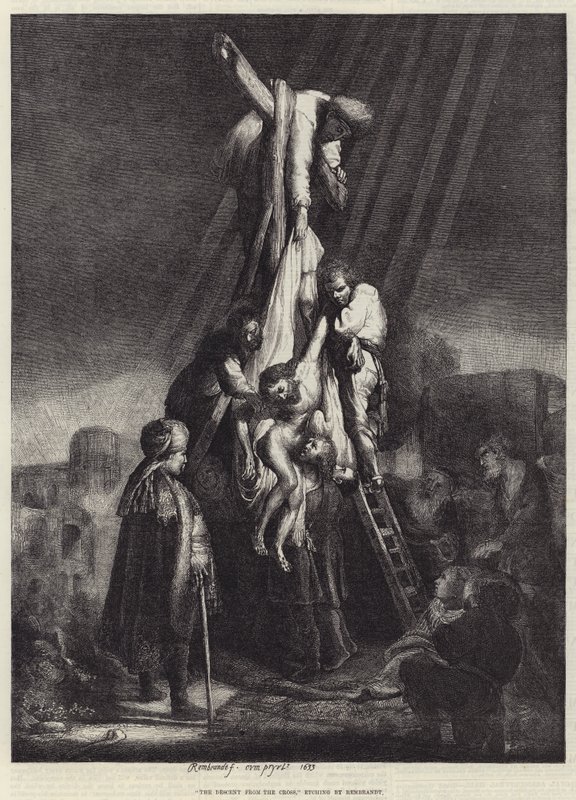 La Descente de Croix - Rembrandt van Rijn