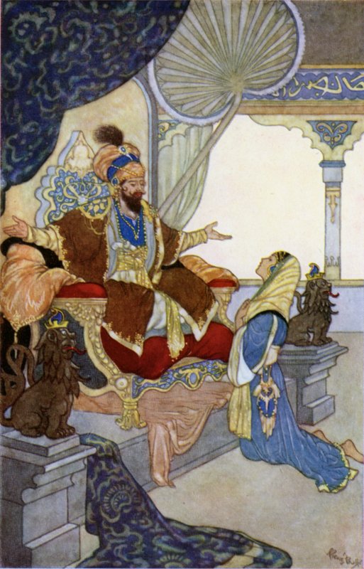 Fetnab et le calife - René Bull