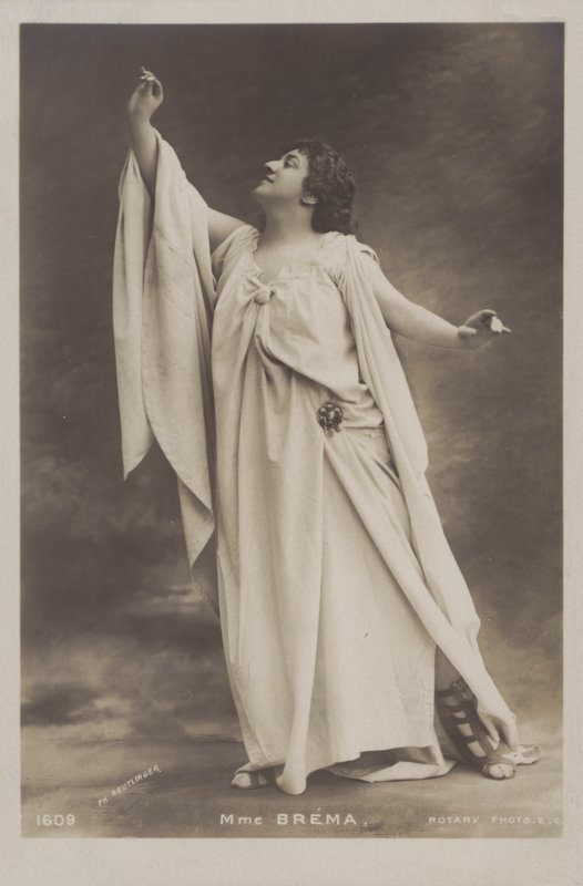 Marie Brema, mezzo-soprano anglaise - Reutlinger Studio