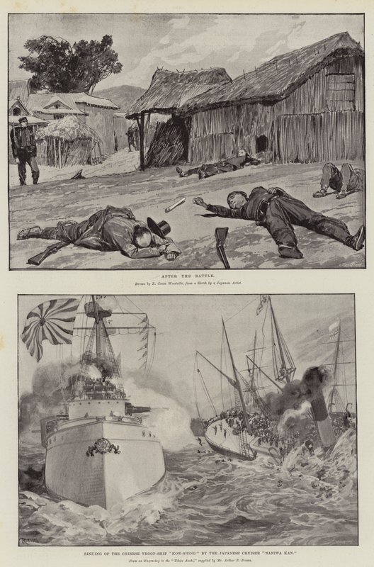 Première guerre sino-japonaise - Richard Caton Woodville junior