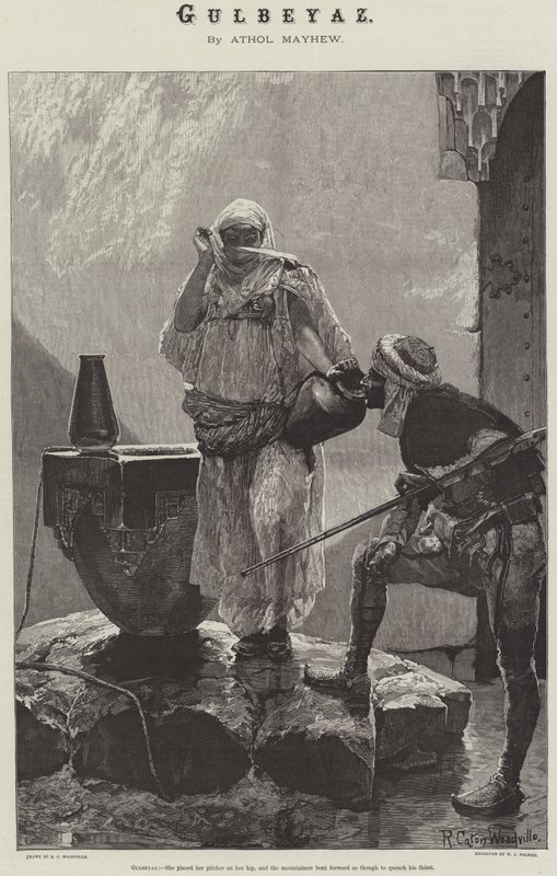 Gulbeyaz, par Athol Mayhew - Richard Caton Woodville junior