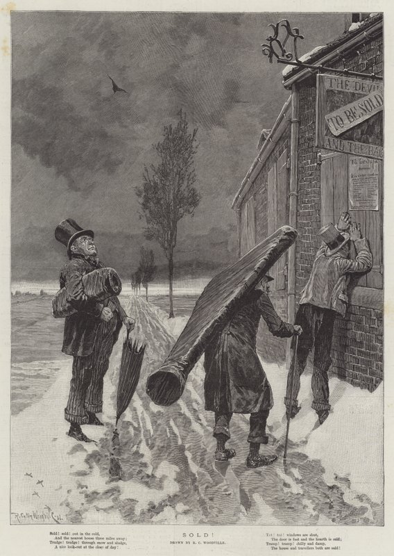 Vendu ! - Richard Caton Woodville junior