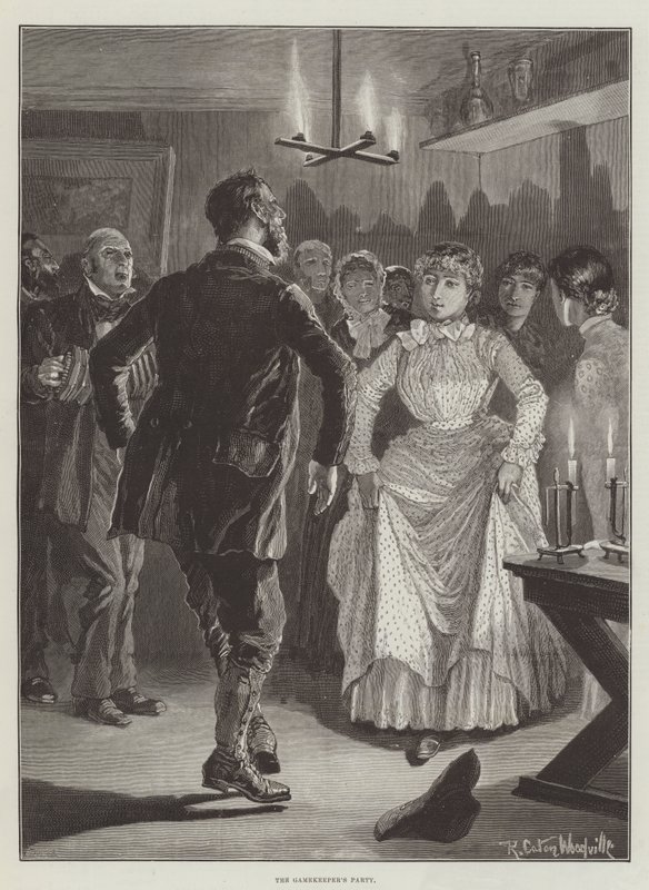 La fête du garde-chasse - Richard Caton Woodville junior