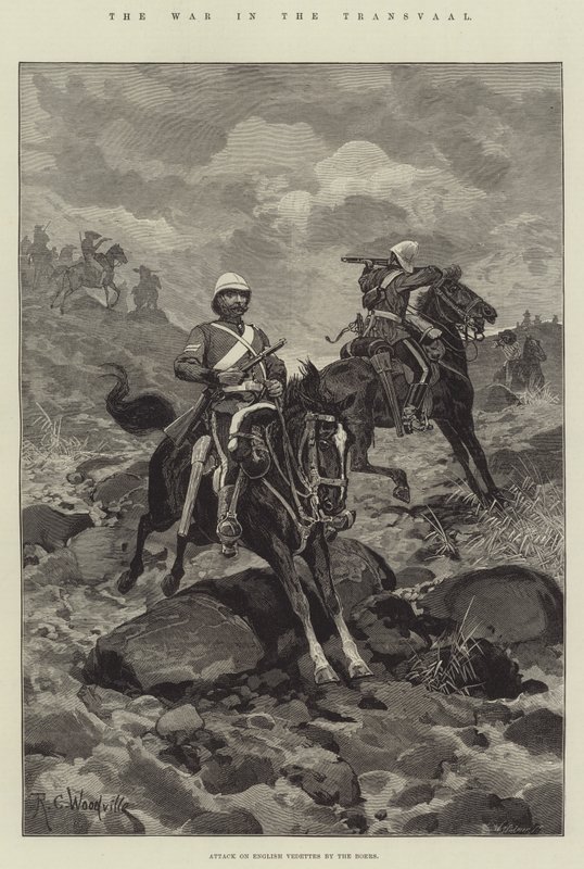 La guerre dans le Transvaal - Richard Caton Woodville junior