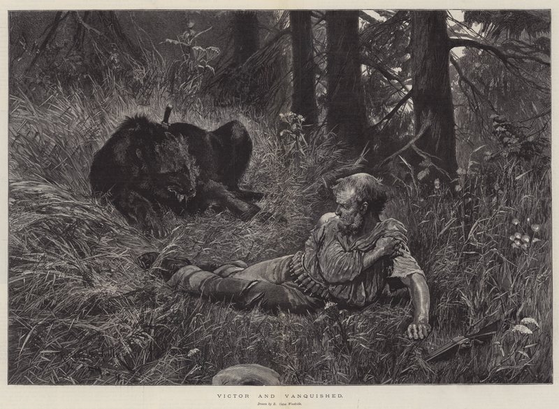Victor et Vaincu - Richard Caton Woodville junior