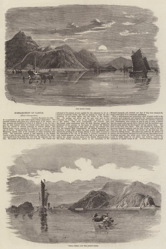 Bombardement de Canton - Richard Principal Leitch