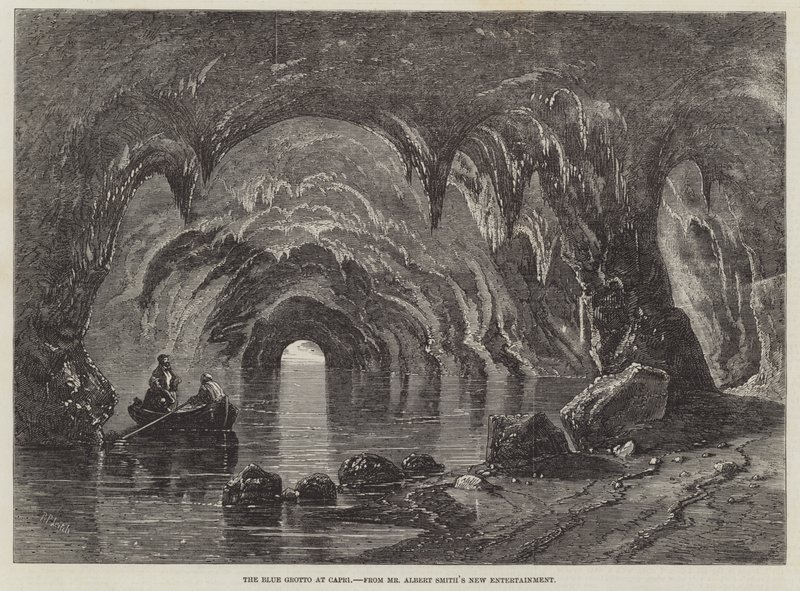 La Grotte Bleue à Capri - Richard Principal Leitch