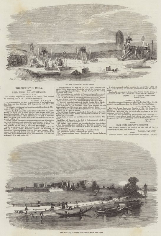 La mutinerie en Inde - Richard Principal Leitch