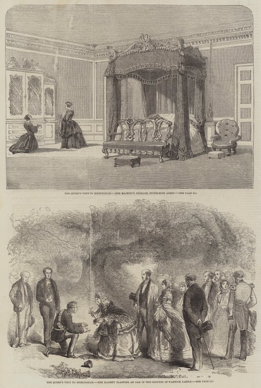 La visite de la reine à Birmingham - Richard Principal Leitch