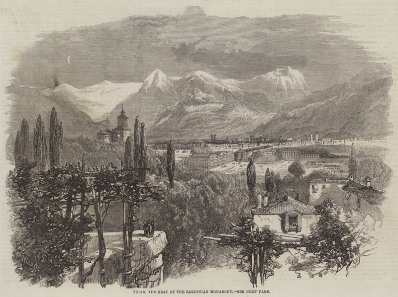 Turin, siège de la monarchie sarde - Richard Principal Leitch