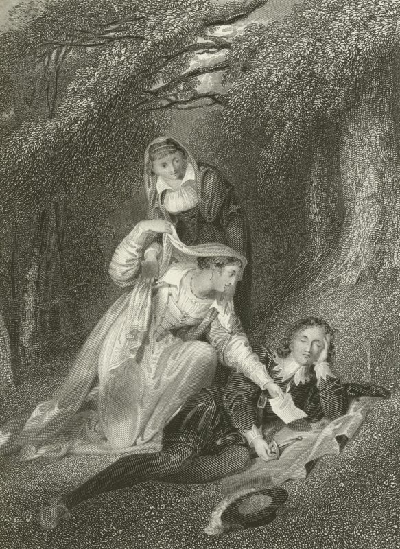 Le Rêve du poète - Richard Westall