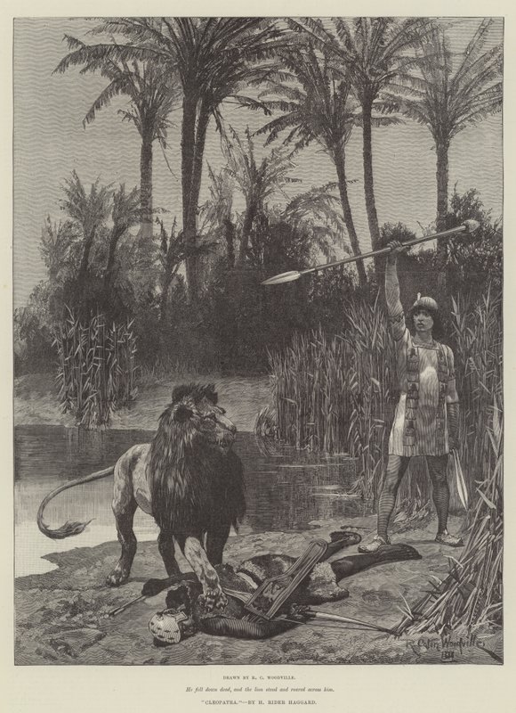 Cléopâtre, par H. Rider Haggard - Richard Caton Woodville junior