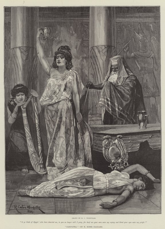 Cléopâtre, par H. Rider Haggard - Richard Caton Woodville junior