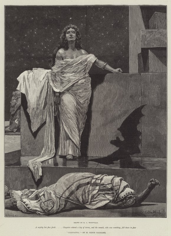 Cléopâtre, par H Rider Haggard - Richard Caton Woodville junior