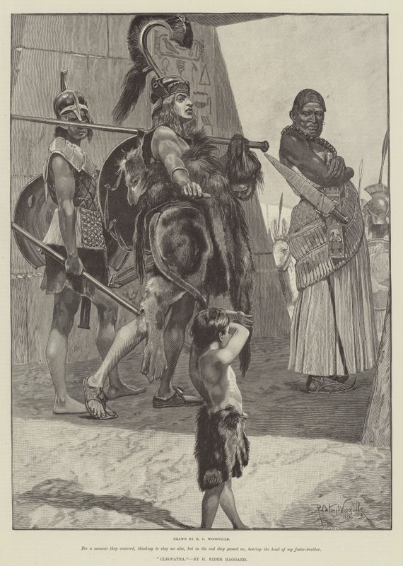 Cléopâtre, par H. Rider Haggard - Richard Caton Woodville junior