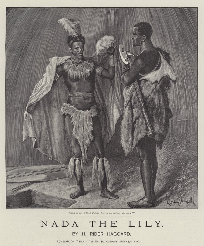 Nada la Lys, par H. Rider Haggard - Richard Caton Woodville junior