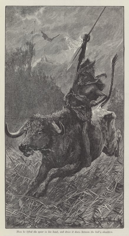 Nada la Lys, par H. Rider Haggard - Richard Caton Woodville junior
