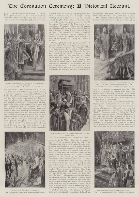 La cérémonie de couronnement, un récit historique - Richard Caton Woodville junior