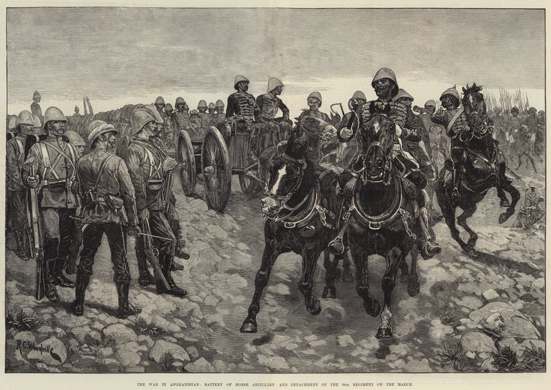 La guerre en Afghanistan, batterie d