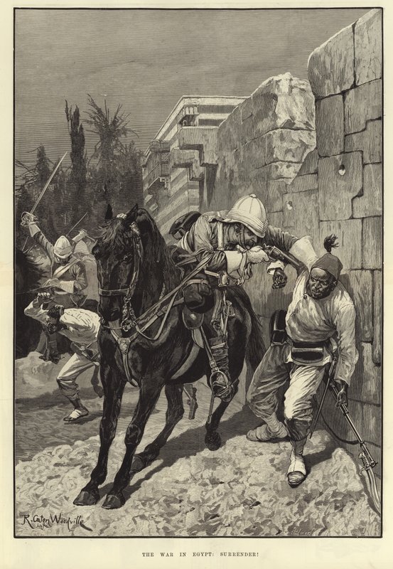 La guerre en Égypte : Capitulation ! - Richard Caton Woodville junior