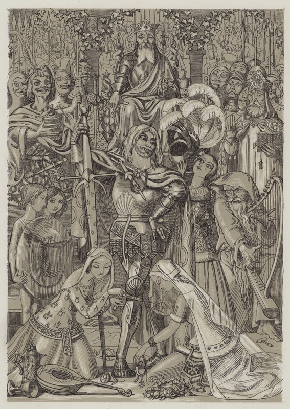 Premier Chevalier de la Jarretière - Richard Doyle