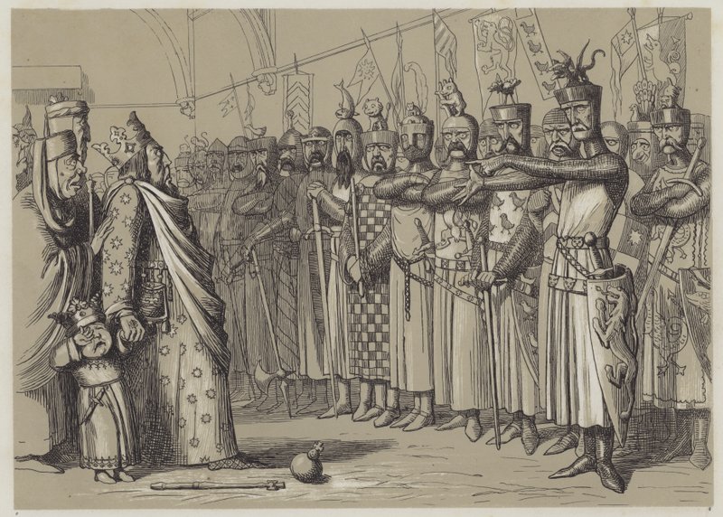 Henri III rencontrant son Parlement - Richard Doyle